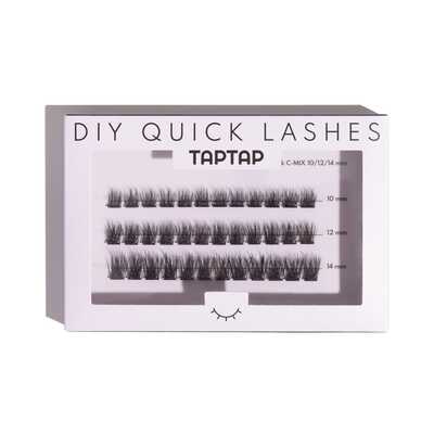 TAPTAP Kępki Rzęs DIY Thick C-MIX 10/12/14mm 36 szt.