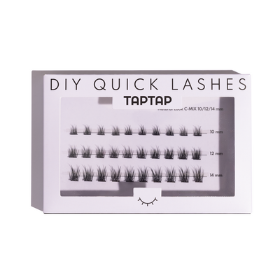 TAPTAP Kępki Rzęs DIY Natural Look C-MIX 10/12/14mm 30 szt.