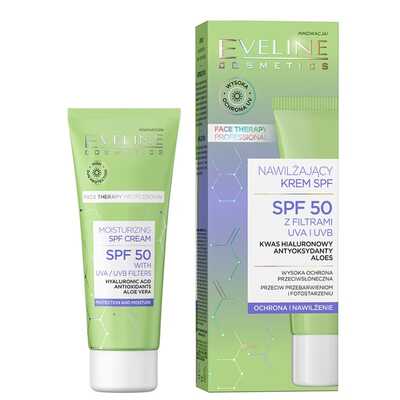 Eveline Nawilżający Krem SPF50+ 30ml