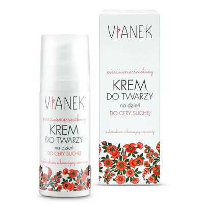 Vianek Przeciwzmarszczkowy Krem do Twarzy na Dzień do Cery Suchej 50ml