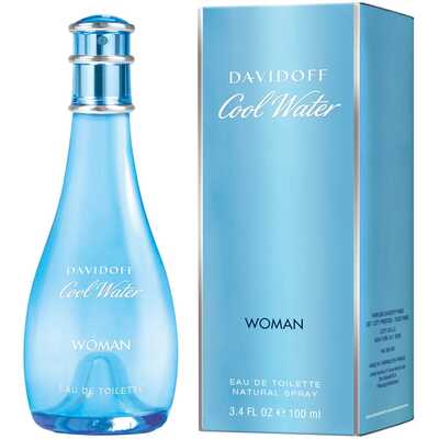 DAVIDOFF Cool Water Woman EDT spray 100ml