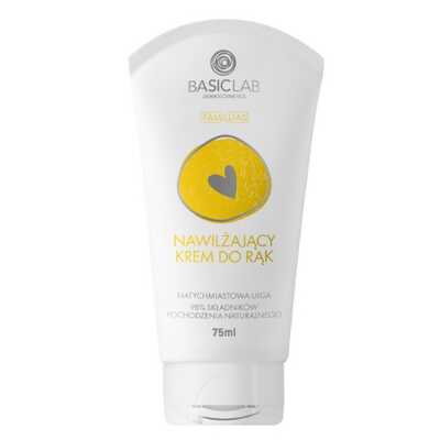 BasicLab Famillias Krem do Rąk Nawilżający 75ml