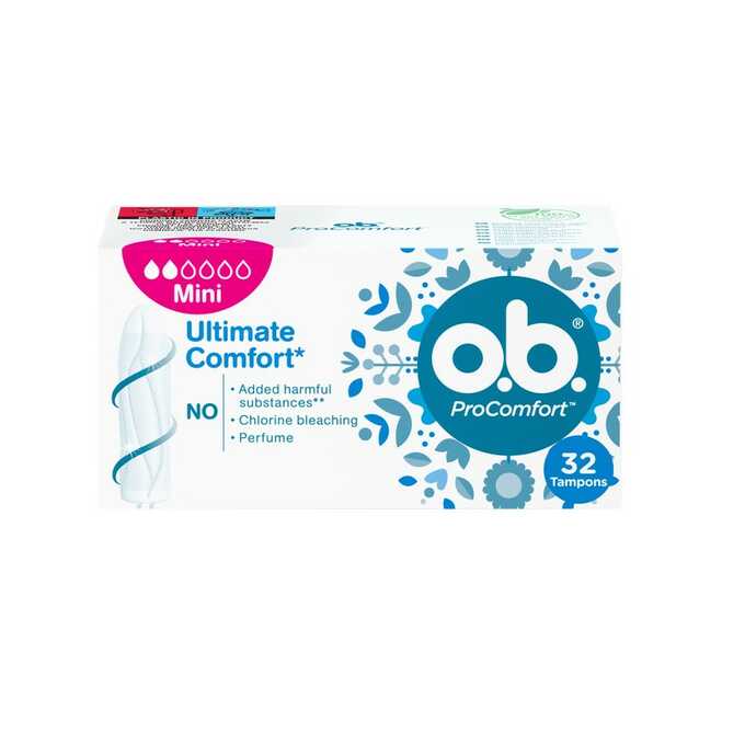 o.b. ProComfort Tampony Mini 32 Sztuki