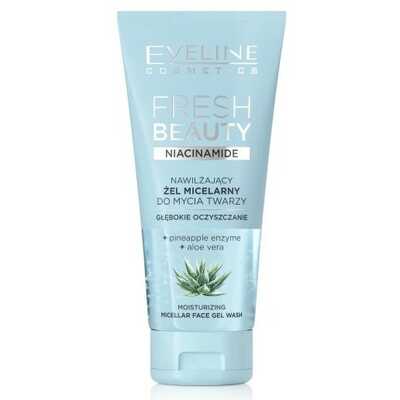 Eveline Fresh Beauty Nawilżający Żel do Mycia Twarzy 150ml