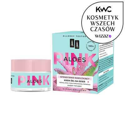 AA Aloes Pink Nawilżający Krem-Żel na Dzień 50ml