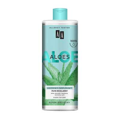 AA Aloe Vera Extract Płyn Micelarny Łagodząco-Nawilżający 400ml