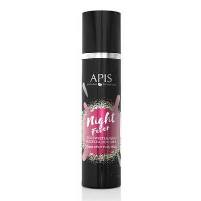 APIS Night Fever Rozświetlająca Mgiełka do Ciała 150ml