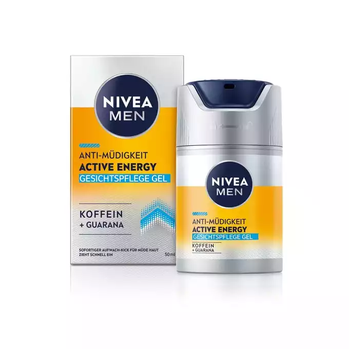 NIVEA MEN Active Energy Odświeżający Krem-Żel do Twarzy 50ml