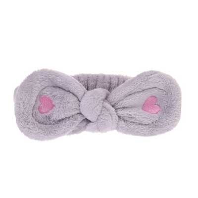 Lash Brow Opaska Kosmetyczna Spa Szara