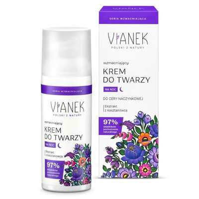 Vianek Wzmacniający krem do twarzy na noc 50ml