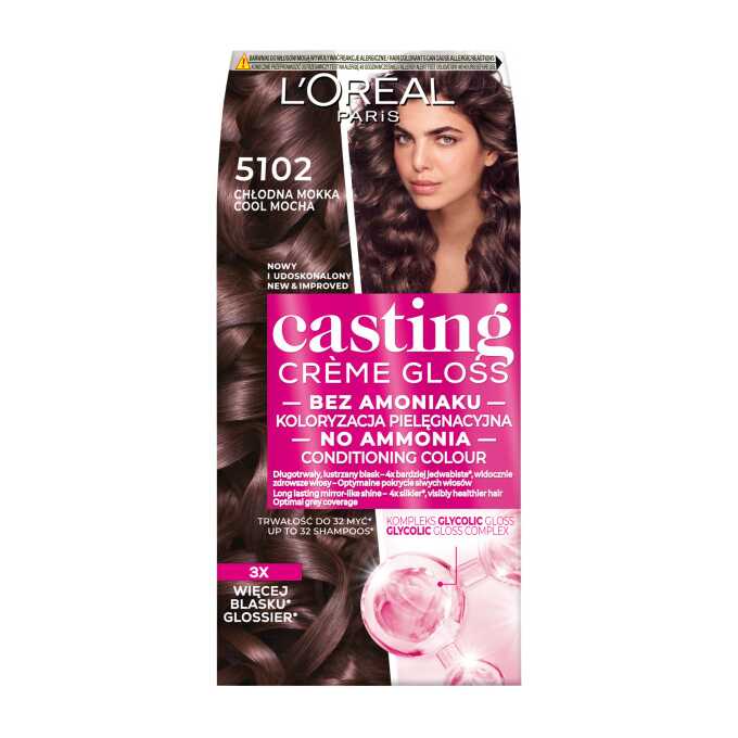 Loreal Casting Casting Creme Gloss Colour 5102 Cool Mocha