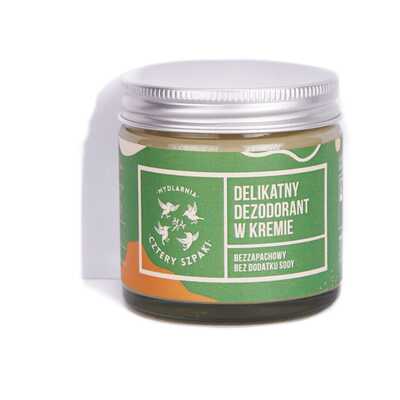 Mydlarnia Cztery Szpaki Dezodorant w Kremie Bezzapachowy 60ml