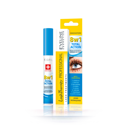 Eveline Total Action Odżywka - Serum do Rzęs 8w1