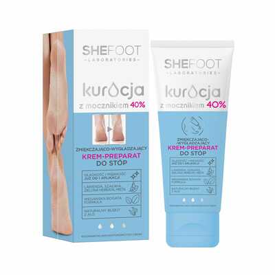 SHEFOOT Kuracja z Mocznikiem 20% Krem do Stóp 75ml