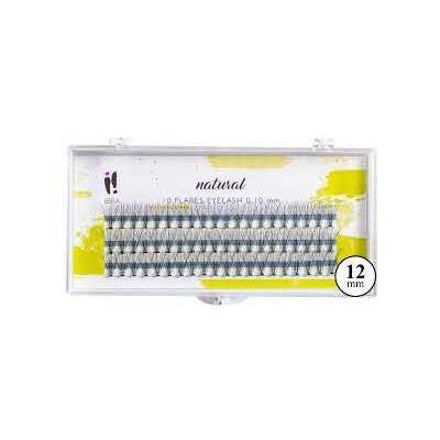 IBRA Makeup Zestaw Kępek Rzęs Knot-Free C-12mm  