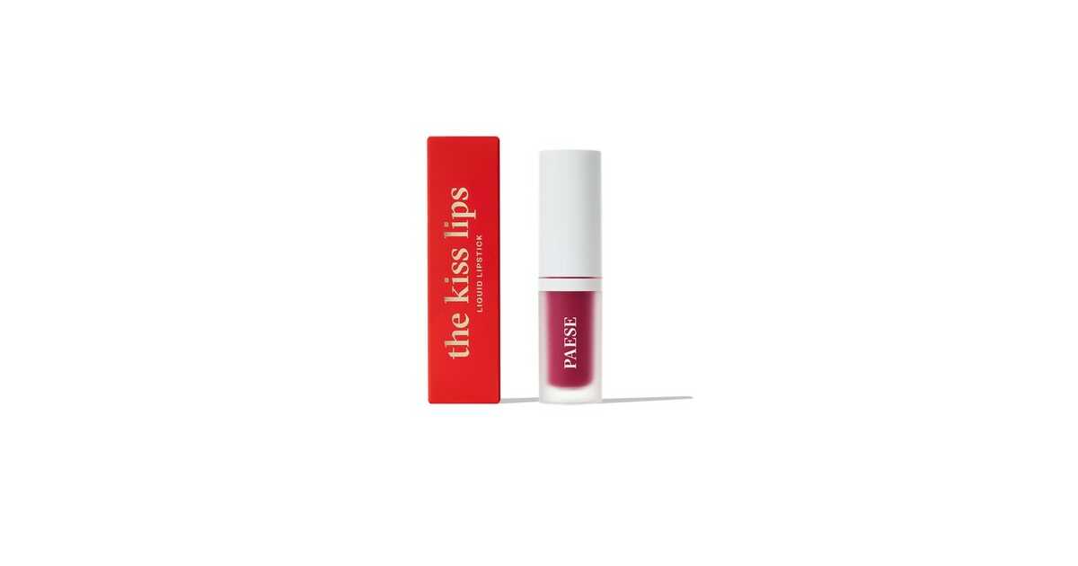 PAESE The Kiss Lips Ruj lichid 05 Raspberry Red - Cocolita - Magazin ...