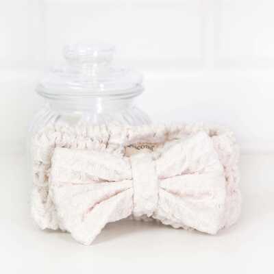 Nacomi Opaska na Włosy z Mikrofibry White