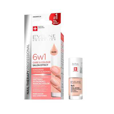 Eveline Odżywka do Paznokci 6w1 Nude