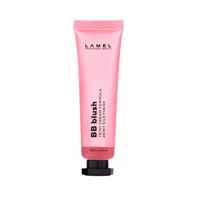 Lamel BB Blush Róż do Policzków w Kremie 403 Coralline