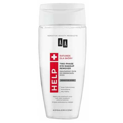 AA Help Dwufazowy Płyn do Demakijażu Oczu 150ml