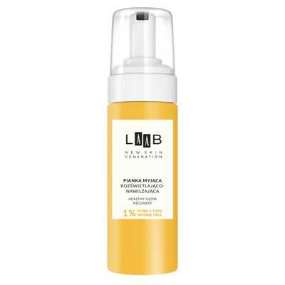 AA LAAB Nawilżająco-Rozświetlająca Pianka do Mycia Twarzy 150ml