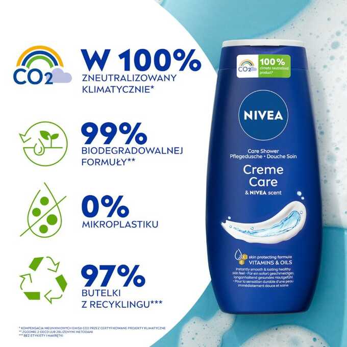 NIVEA Creme Care Żel pod Prysznic 250ml