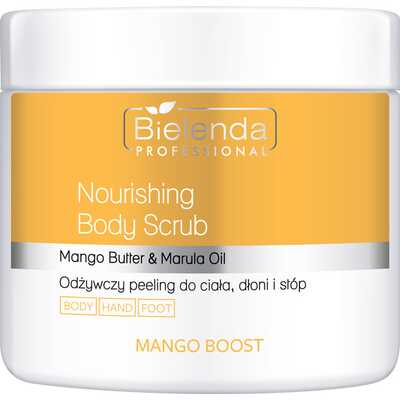 Bielenda Professional Mango Boost Odżywczy Peeling do Ciała Dłoni i Stóp 550g