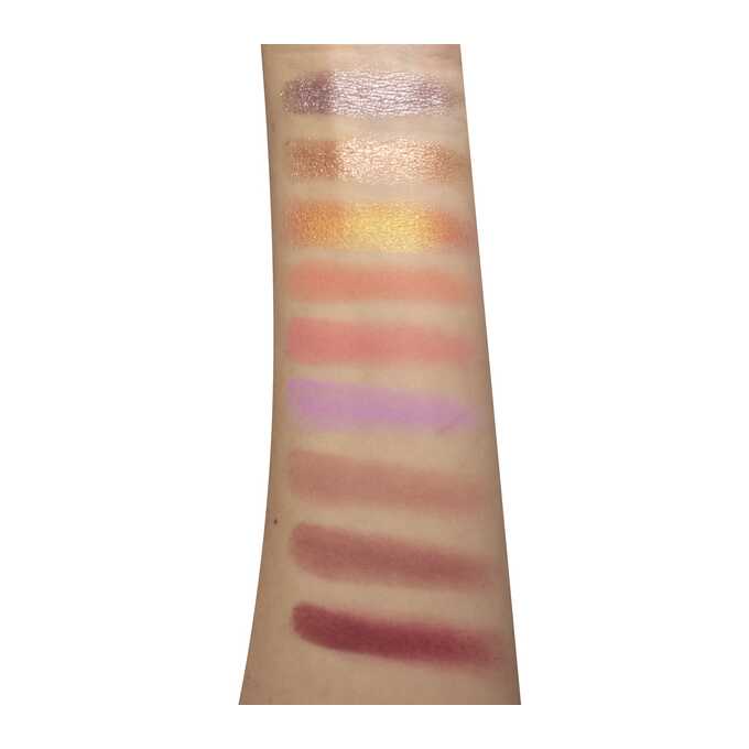 Glam Shop Paleta Cieni do Powiek Brzoskwiniowy Puch