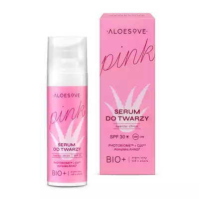 ALOESOVE Pink Serum do Twarzy SPF30 30ml