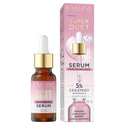Eveline Super Duet Serum Odbudowujące 5% Ceramidy 18ml