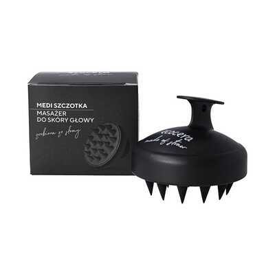 Ecocera Medi Szczotka do Skóry Głowy Czarna