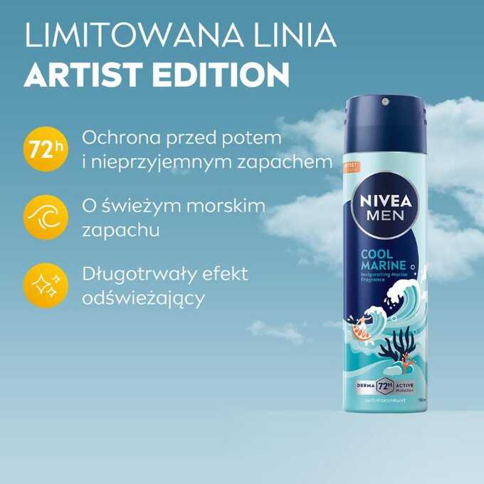 NIVEA MEN Ultra Charge Antyperspirant Spray 150ml