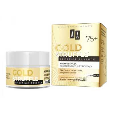 AA Gold &amp; Truffle Krem-Esencja Regenerująco-Liftingujący 75+ 50ml