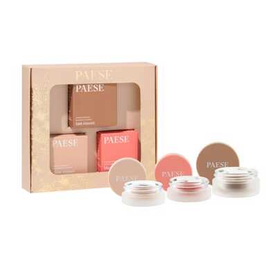 PAESE Zestaw Kosmetyków do Konturowania Twarzy 02 Warm