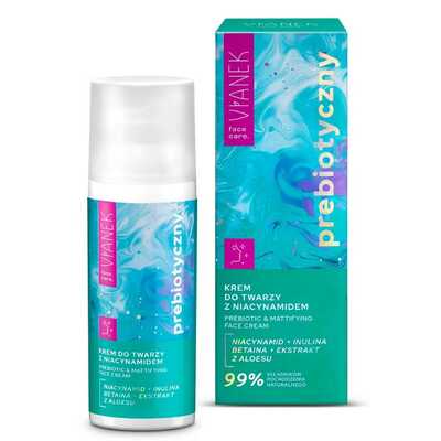 Vianek Prebiotyczny Krem do Twarzy z Niacynamidem 50ml