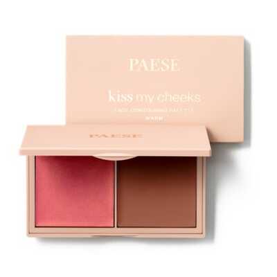 PAESE Kiss My Cheeks Paleta do Konturowania Twarzy Warm