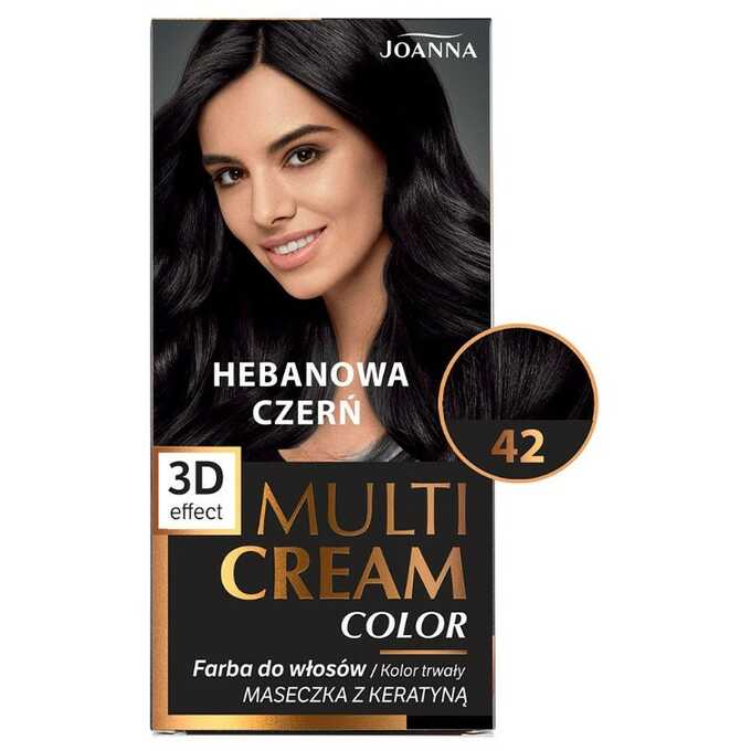 Joanna Multi Cream Color vopsea de păr 42 Ebony Black - Cocolita ...