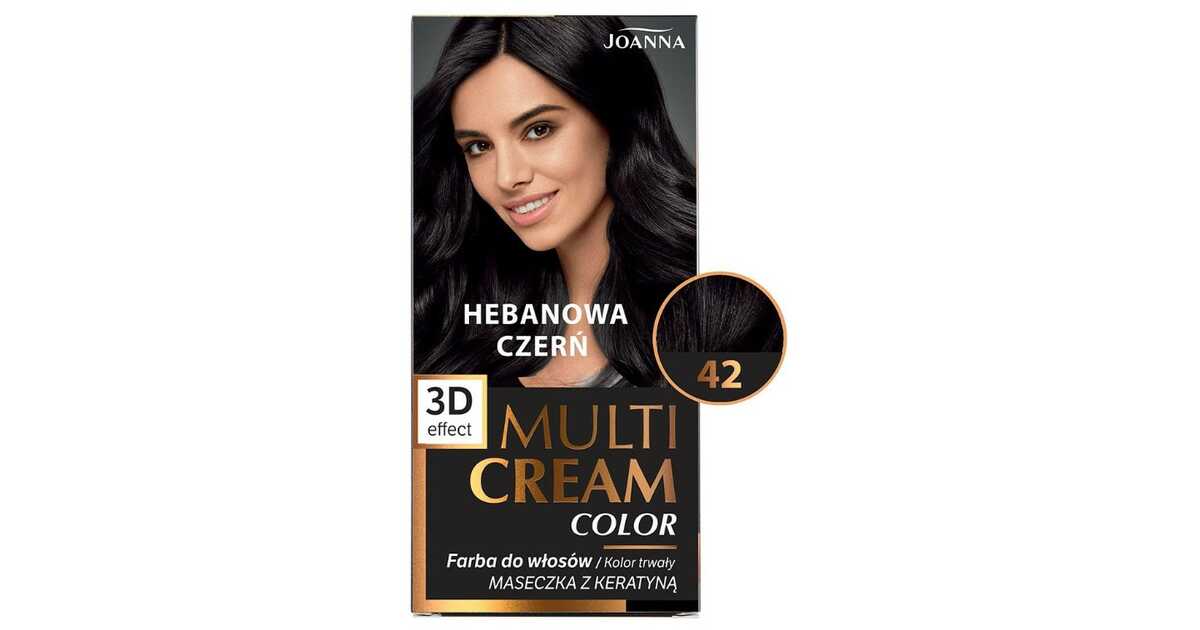 Joanna Multi Cream Color vopsea de păr 42 Ebony Black - Cocolita ...