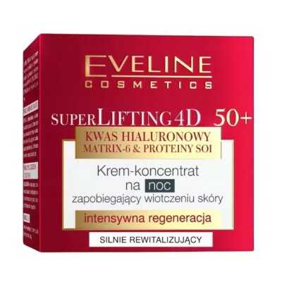 Eveline SuperLifting 4D Krem Koncentrat Intensywna Regeneracja 50+ na Noc 50ml