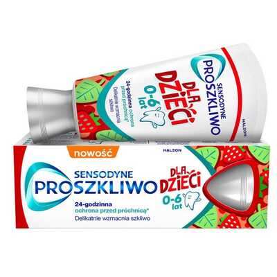 Sensodyne Proszkliwo Pasta do Zębów dla Dzieci 0-6 Lat 50ml