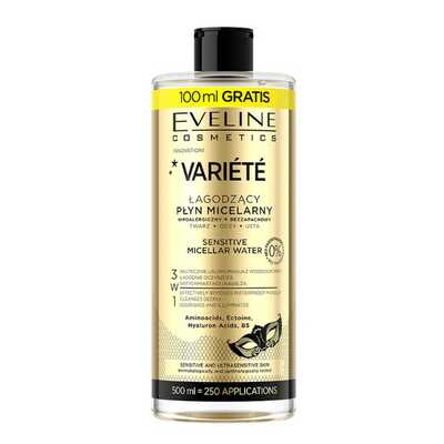 Eveline Variete Łagodzący Płyn Micelarny 500ml