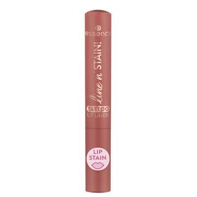 Essence Line n' Stain Konturówka do Ust w Płynie 02 Must Have Brown