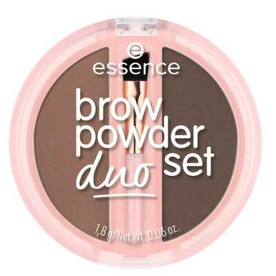 Essence Brow Powder Duo Set Zestaw do Stylizacji Brwi 01 Light