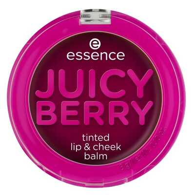 Essence Juicy Berry Jagodowy Balsam do Ust i Policzków