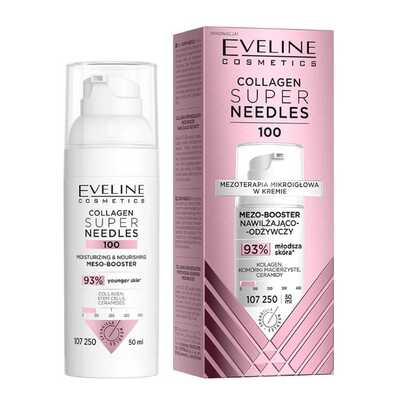 Eveline Collagen Super Needles 100 Mezoterapia Mikroigłowa w Kremie 50ml