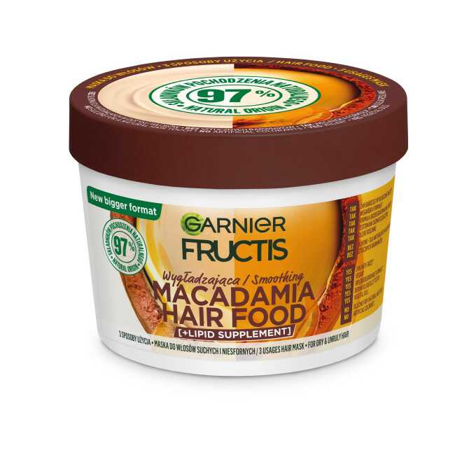 Garnier Fructis Hair Food Macadamia Mask 400ml - Cocolita