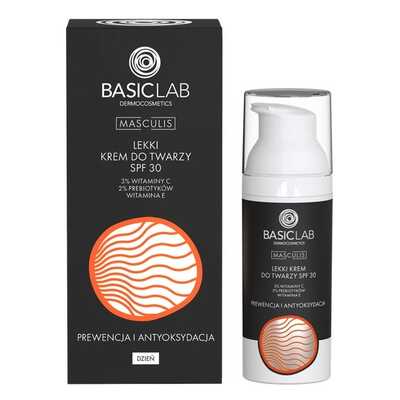 BasicLab Masculis Lekki Krem do Twarzy SPF30 50ml
