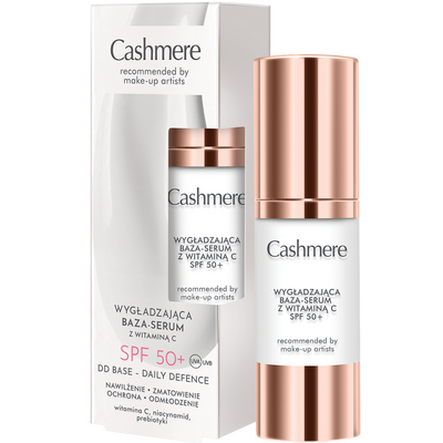 Cashmere Wygładzająca Baza-Serum z Witaminą C SPF50+ 30ml