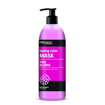 Prosalon Pink Blonde Maska Tonująca Kolor 500g