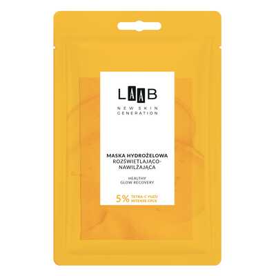 AA LAAB Maska Hydrożelowa Rozświetlająco-Nawilżająca